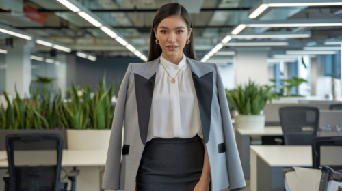 Thời trang nữ hiện đại và thanh lịch: Xu hướng công sở 2024 hình ảnh