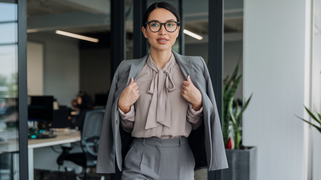 Cách tạo ấn tượng với trang phục thông minh cho phụ nữ công sở trang phục thông minh cho phụ nữ công sở 2