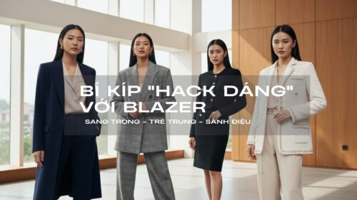 Cách chọn áo blazer phù hợp với dáng người hình ảnh