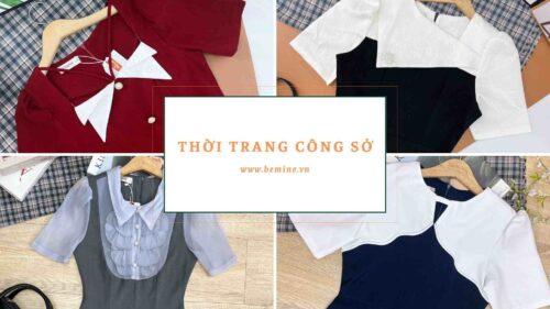 Đầm công sở sang trọng cho buổi họp mặt hình ảnh