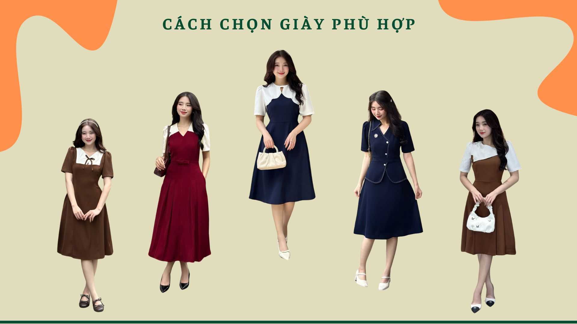 Bí quyết chọn giày văn phòng cho đầm công sở 2025 Bí quyết chọn giày văn phòng cho đầm công sở 2025