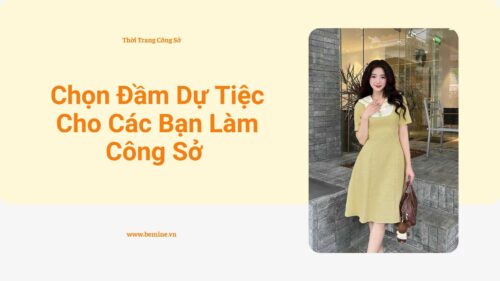 Chọn đầm dự tiệc cho các bạn làm công sở hình ảnh