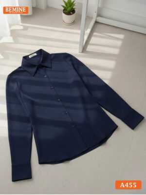 Áo sơ mi nữ BEMINE tay dài công sở A455
