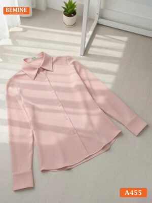 Áo sơ mi nữ BEMINE tay dài công sở A455