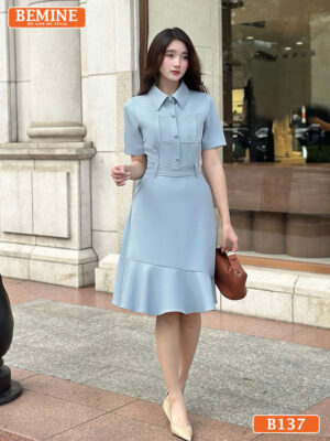 mẹo chọn quần áo cho người có thân hình tròn trĩnh