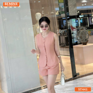 Set thiết kế BEMINE áo sát nách quần đùi ST441