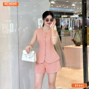 Set thiết kế BEMINE áo sát nách quần đùi ST441