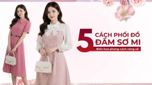 5 Cách Phối Đồ Với Đầm Sơ Mi: Biến Hóa Phong Cách Công Sở hình ảnh