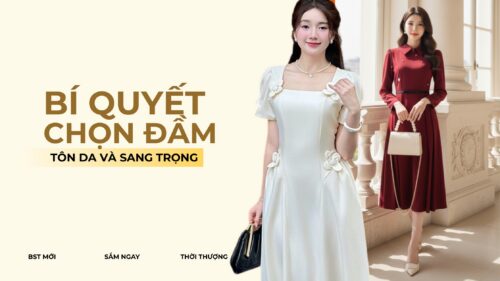 Bí Quyết Chọn Đầm Cho Nàng Da Ngâm: Tips Tôn Da Và Sang Trọng hình ảnh