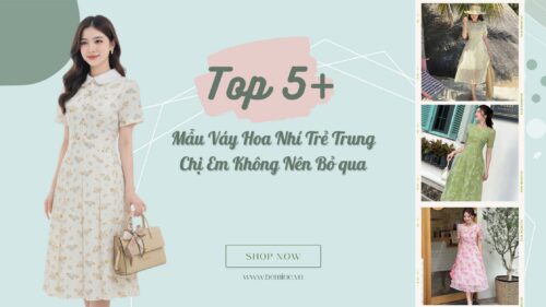 Chia Sẻ Cách Chọn Đầm Hoa Trung Niên Trẻ Trung Cho Các Chị Em hình ảnh