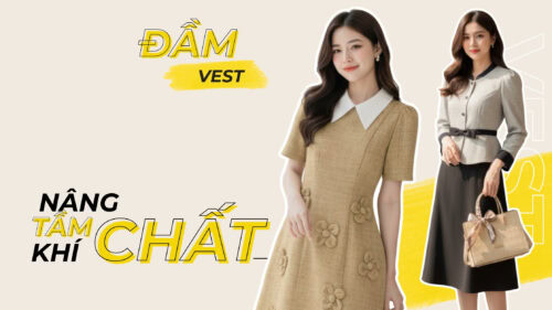 Nâng Tầm Khí Chất Với Mẫu Đầm Vest Công Sở BEMINE hình ảnh