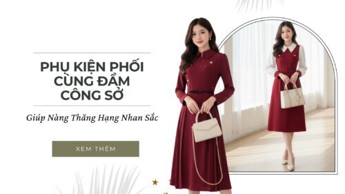 Phụ Kiện Phối Cùng Đầm Công Sở Giúp Nàng Thăng Hạng Nhan Sắc hình ảnh