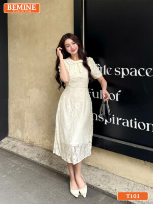 Ảnh chụp toàn thân đầm BEMINE T101, lựa chọn hoàn hảo cho các buổi tiệc tối và sự kiện.