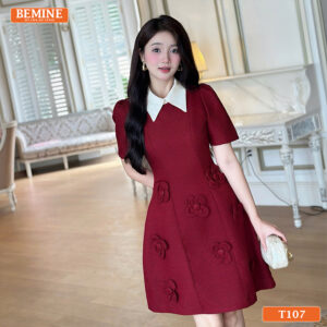Phong cách thời trang dự tiệc lộng lẫy với đầm BEMINE T107.