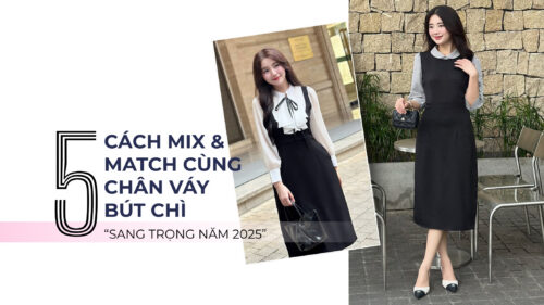 Top 5+ Cách Phối Đồ Với Chân Váy Bút Chì Sang Trọng Năm 2025 hình ảnh