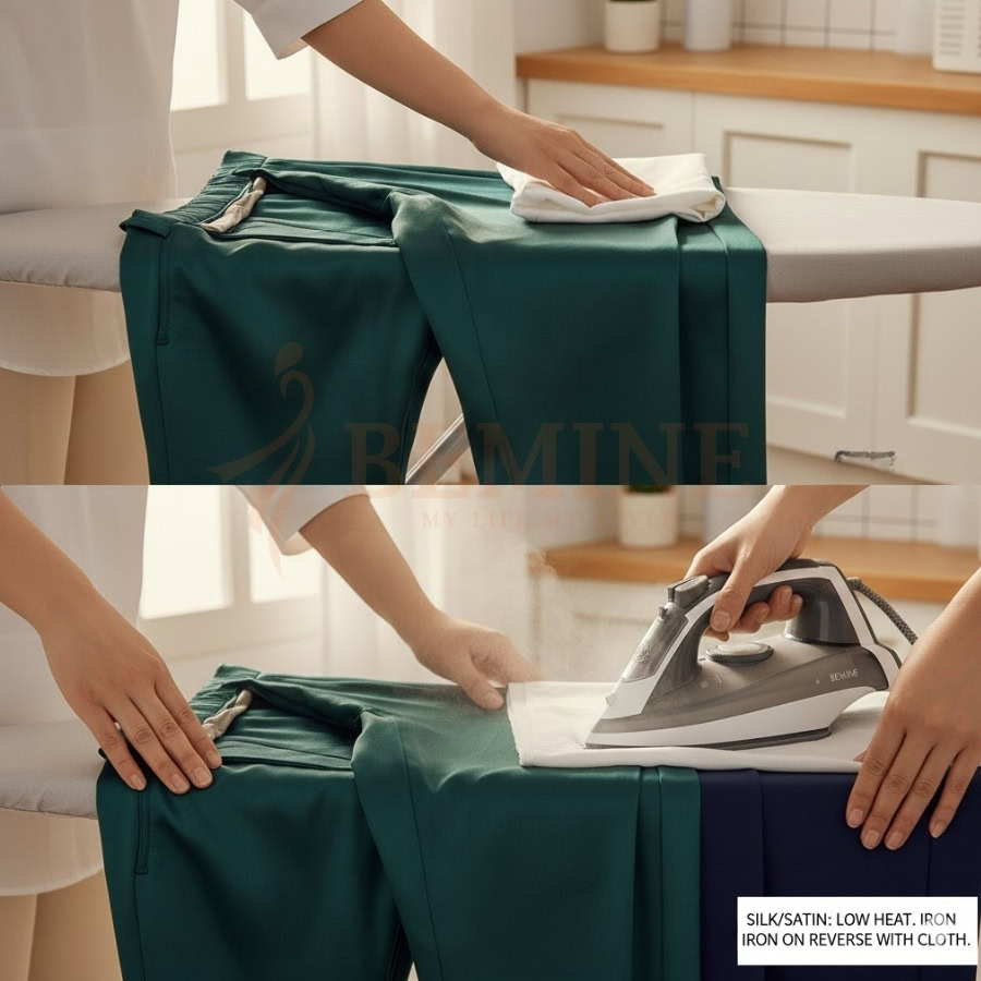 2.3 Quần Tây Vải Silk_Lụa Pha