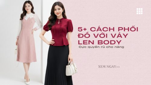 5+ Cách Phối Đồ Với Váy Len Body Cực Quyến Rũ Cho Nàng hình ảnh