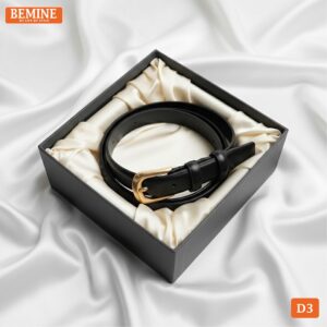 Ảnh chụp chi tiết dây thắt lưng BEMINE D3 hiện đại.