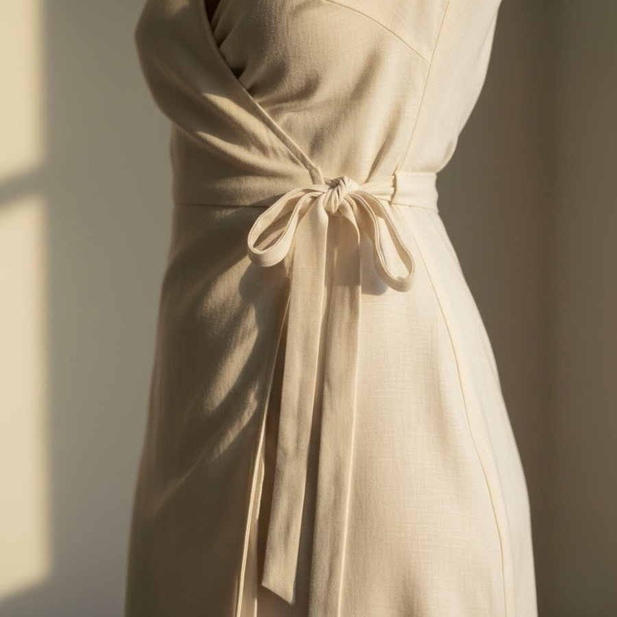 đầm quấn (Wrap Dress) thực sự là cứu cánh hoàn hảo cho những cô nàng có vòng 1 đầy đặn