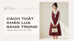 10+ Cách Thắt Khăn Lụa Sang Trọng “Nâng Tầm” Đầm Dự Tiệc hình ảnh