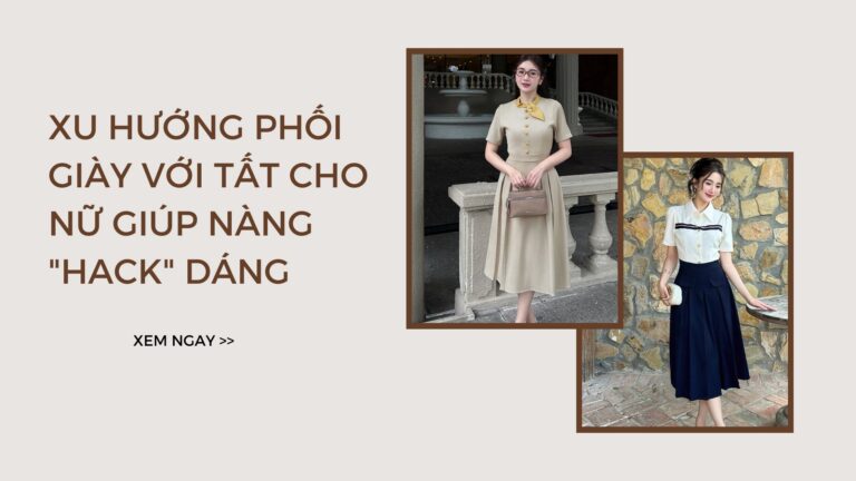 10+ Xu Hướng Phối Giày Với Tất Cho Nữ Giúp Nàng “Hack” Dáng BEMINE hình ảnh