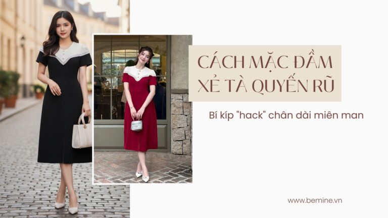Cách Mặc Đầm Xẻ Tà Quyến Rũ: Bí Kíp “Hack” Chân Dài Miên Man hình ảnh