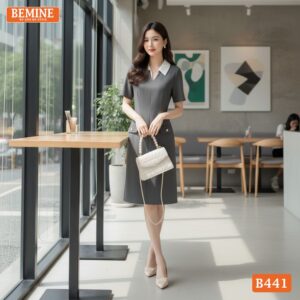 Phong cách thời trang nữ tính với đầm BEMINE B441 mới nhất.