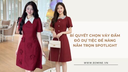 Bí Quyết Chọn Váy Đầm Đỏ Dự Tiệc Để Nàng Nắm Trọn Spotlight hình ảnh