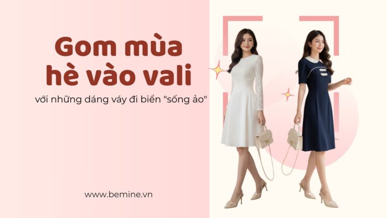 Gom Mùa Hè Vào Vali Với Những Dáng Váy Đi Biển Sống Ảo hình ảnh