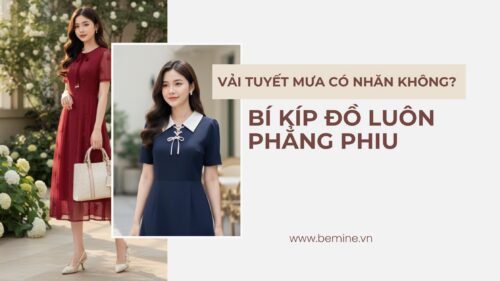 Vải Tuyết Mưa Có Bị Nhăn Không? Bí Kíp Đồ Luôn “Phẳng Phiu” hình ảnh