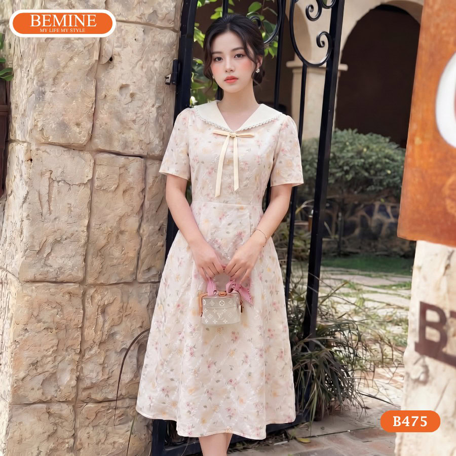 Bí quyết chọn đầm hoa công sở đón đầu xu hướng hiện đại.