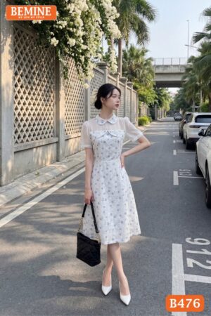 Lựa chọn hoàn hảo cho buổi đi chơi với đầm BEMINE B476.