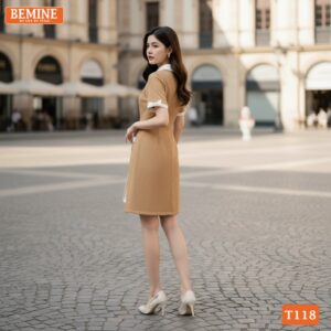 Đầm cao cấp BEMINE T118 phong cách hiện đại và đẳng cấp.