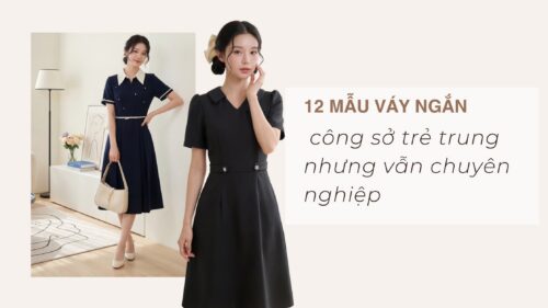 12 Mẫu váy ngắn công sở Trẻ Trung Nhưng Vẫn Chuyên Nghiệp hình ảnh