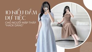 6+ Kiểu Đầm Dự Tiệc Cho Người Mập Thấp “Hack Dáng” hình ảnh