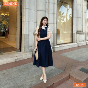Đầm dự tiệc nữ B498 giúp tổng thể hài hòa