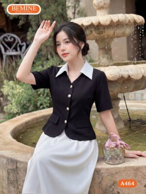Lựa chọn hoàn hảo cho quý cô công sở với mẫu áo BEMINE A464.