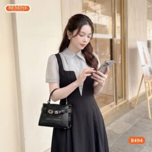 Đầm thiết kế BEMINE B494 mang lại vẻ ngoài trẻ trung và chuyên nghiệp.