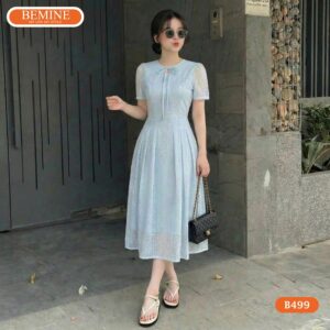 Váy chữ A xòe nhẹ nhàng thương hiệu BEMINE mã sản phẩm B499.