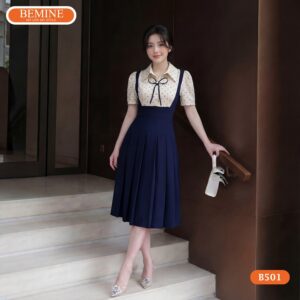 Đầm thiết kế BEMINE B501 giúp tôn dáng và che khuyết điểm hiệu quả.