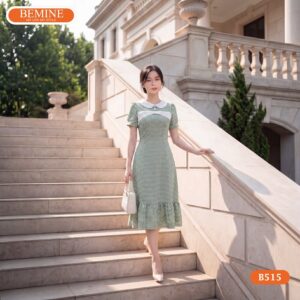 Đầm thiết kế BEMINE B515 mang lại vẻ ngoài trẻ trung.