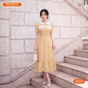Lựa chọn thời trang công sở hoàn hảo cùng đầm BEMINE B515.