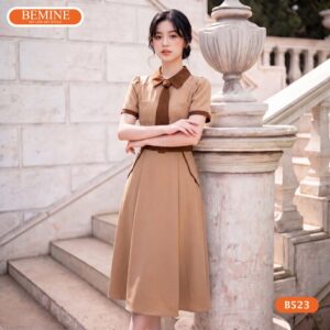 Lựa chọn hoàn hảo nâng tầm phong cách cùng đầm B523.