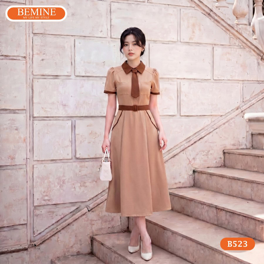 1 Vị trí chiết eo cao trên rốn đánh lừa thị giác