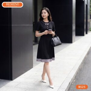 Lựa chọn hoàn hảo nâng tầm phong cách quý cô với đầm B525.