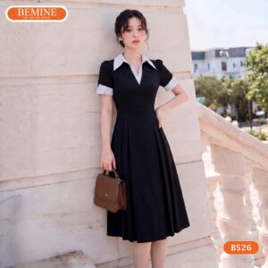 Đầm thiết kế BEMINE B526 mang lại vẻ ngoài chuyên nghiệp.