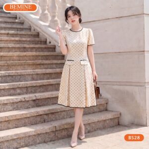 Lựa chọn hoàn hảo nâng tầm phong cách cùng mẫu đầm B528.