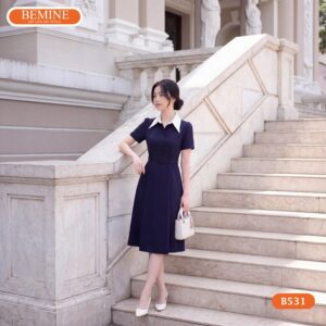 Đầm thiết kế BEMINE B531 mang lại vẻ ngoài chuyên nghiệp.