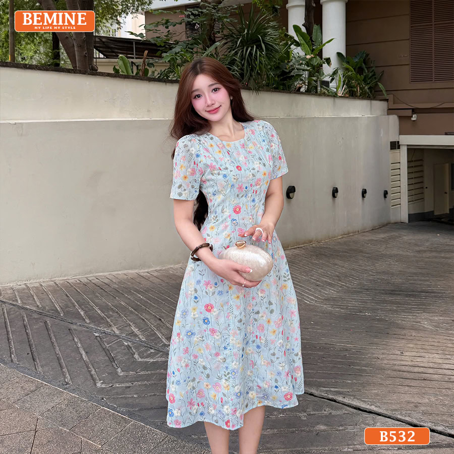 Bí quyết chọn mặc đầm đi đám cưới BEMINE cao cấp sang trọng.