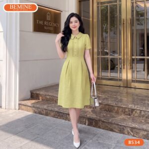 Thiết kế dáng chữ a tôn dáng và che khuyết điểm mã B534.